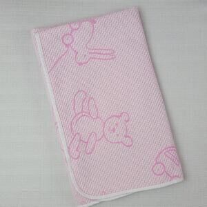 SDH Wheels Blanky pink baby blanket